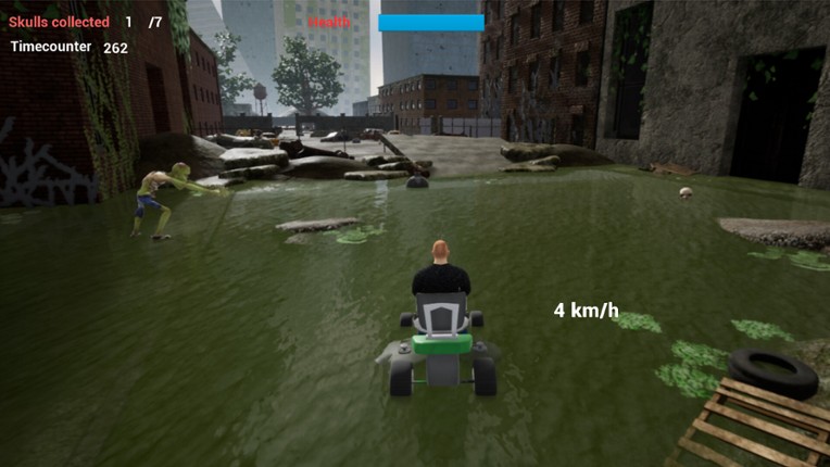 Lawnmower Game Horrorland screenshot