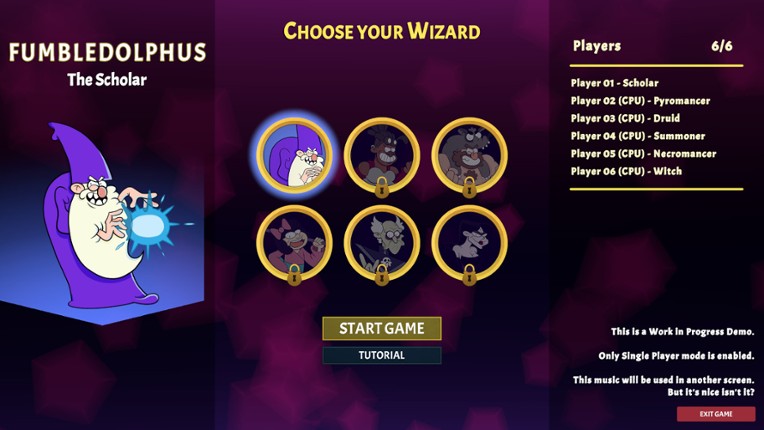 Master of the Wizards screenshot