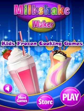Milkshake Maker - Kids Frozen Cooking Games Image
