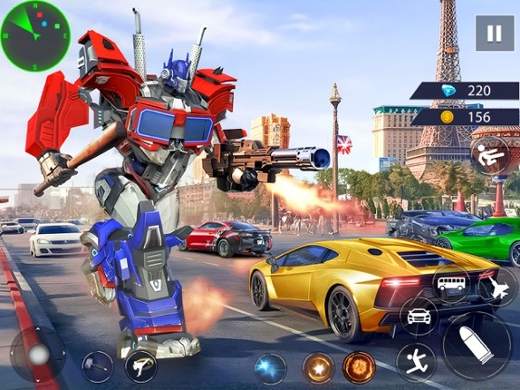 Multi Robot War Car Robot Game screenshot