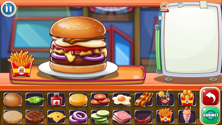 Top Burger Shop Simulator screenshot