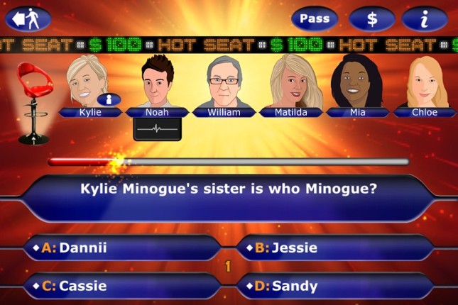 Who Wants To Be A Millionaire? Hot Seat screenshot