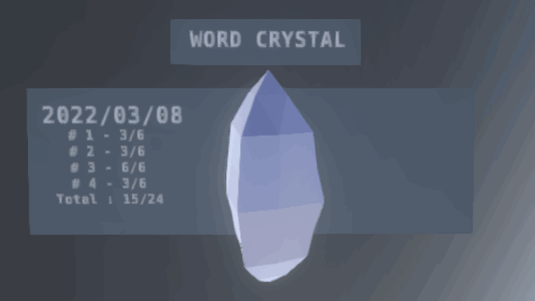 Word Crystal Image