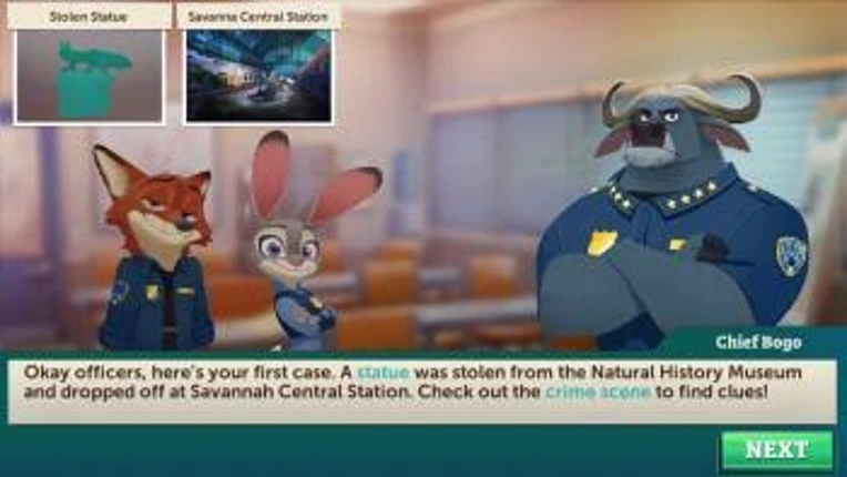 Zootopia Crime Files: Hidden Object Image