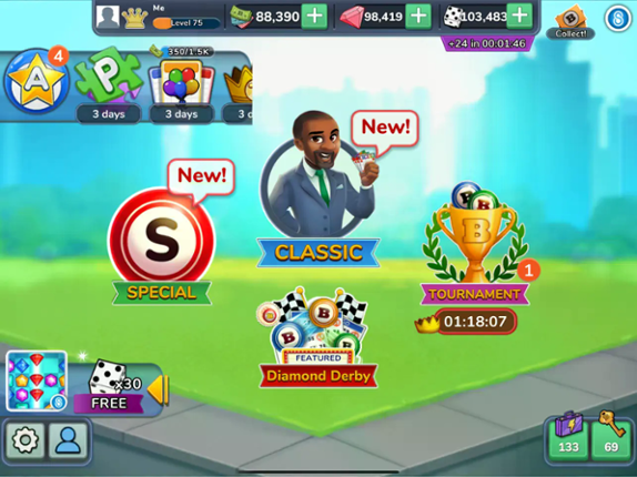 Bingo Tycoon! screenshot