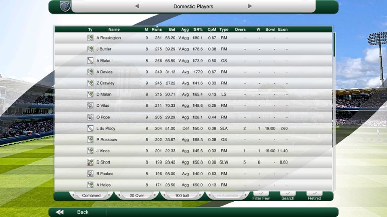 Cricket Captain 2020 screenshot