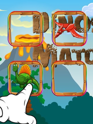 Dinosaur Animals Matching Puzzles for Pre-K Match screenshot