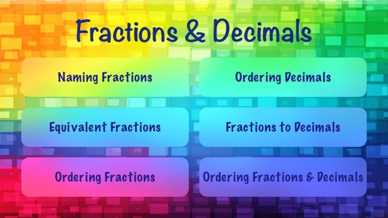 Fractions &amp; Decimals screenshot