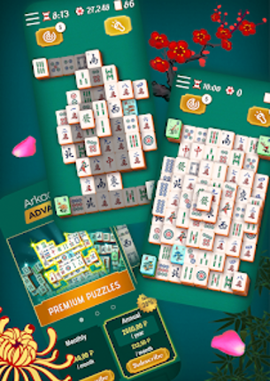 Classic Majong Solitaire Game Image
