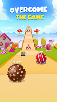 Candy Ball Run - Rolling Games Image