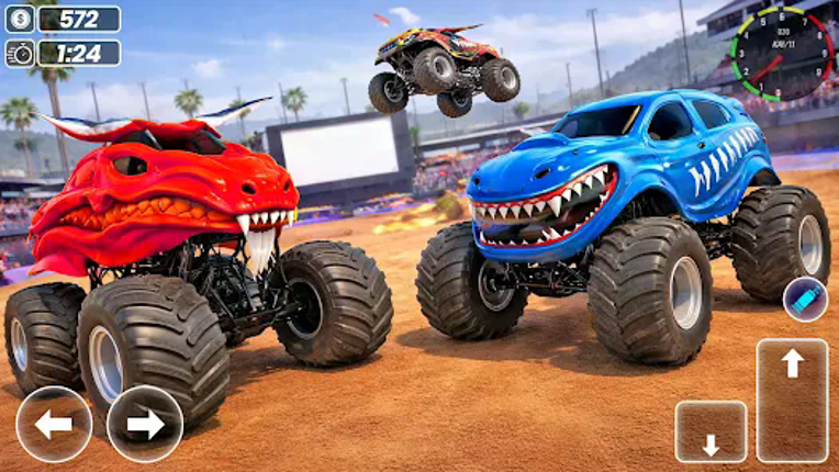 Monster Truck Stunt Drive 3D screenshot