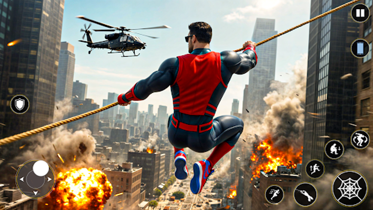 Spider Fight 3D Hero Game screenshot