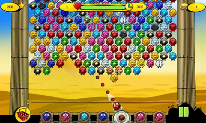 Birds On A Wire: Match 3 screenshot