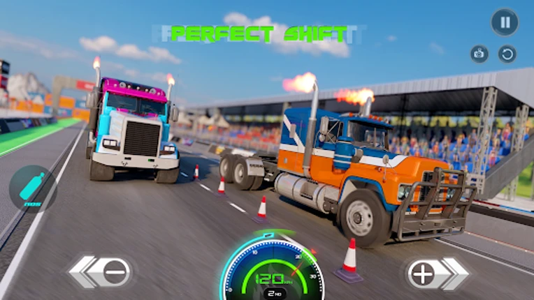 Truck Racing Car Driving Games screenshot