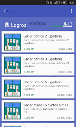 Cinquillo screenshot