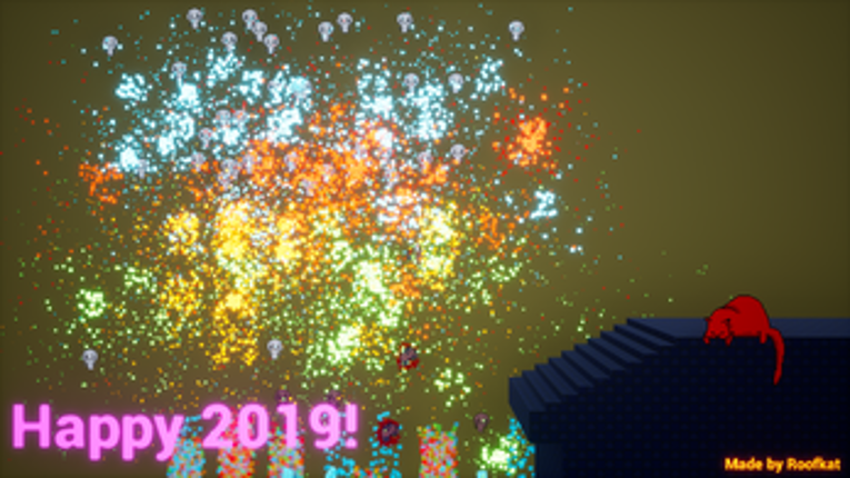 WarpThrough Fireworks screenshot