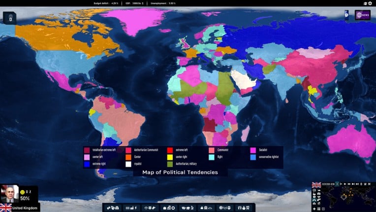 Geo-Political Simulator 2026 Edition screenshot