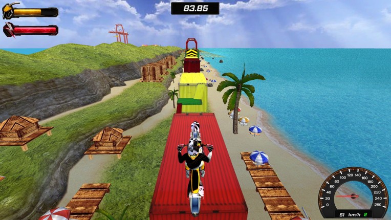 Hill Bike Racing 3D – Turbo Stunt screenshot