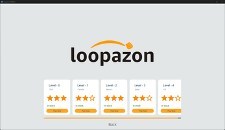 Loopazon screenshot
