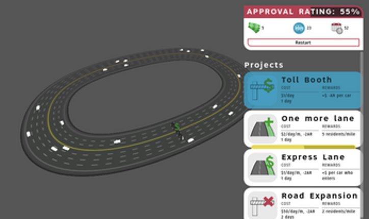 Loopdale - a "traffic defense" game Image