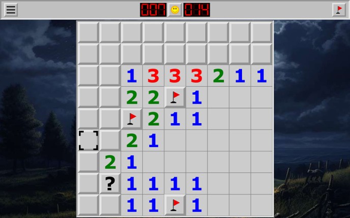 Minesweeper screenshot