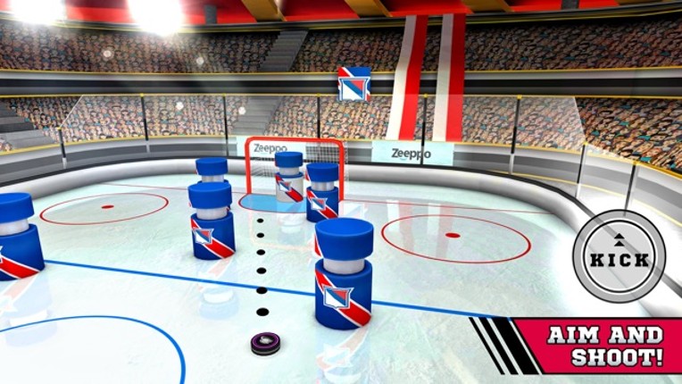 Pin Hockey - Ice Arena - Glow like a superstar air master screenshot