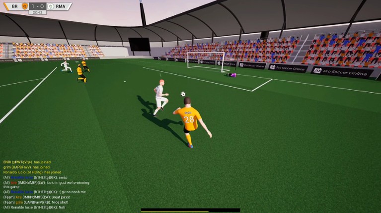 Pro Soccer Online screenshot