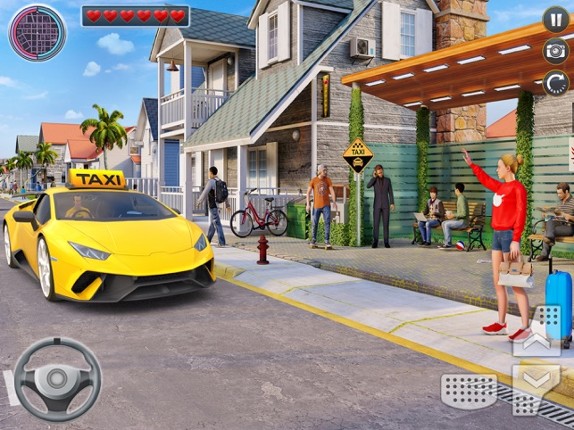 Radio Taxi Driving Game 2021 screenshot