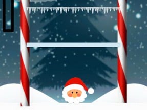 Santa Claus Jumping Image