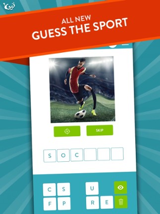 Swoosh! Guess The Sport Quiz Game With a Twist - New Free Word Game by Wubu screenshot