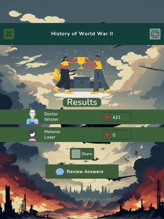 World War 2 Knowledge Quiz screenshot