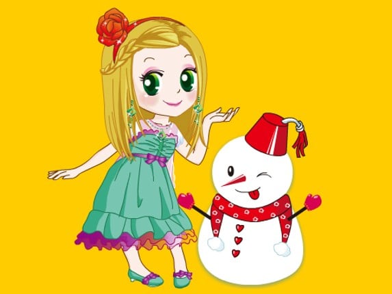 A Princess And A Snowman Game Cover