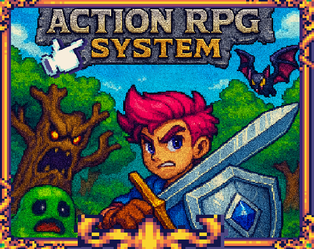 Games like Action RPG Game System for GDevelop