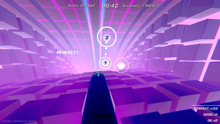 Aim Zen - Rhythmic Aim Trainer screenshot