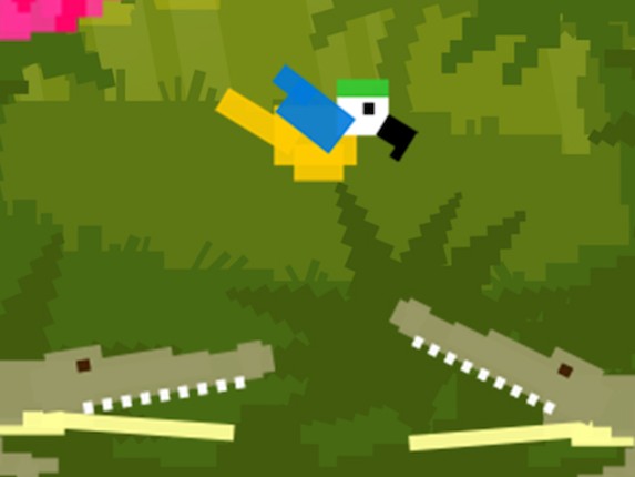 Blocky Bird Image