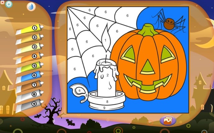 Color by Numbers - Halloween screenshot