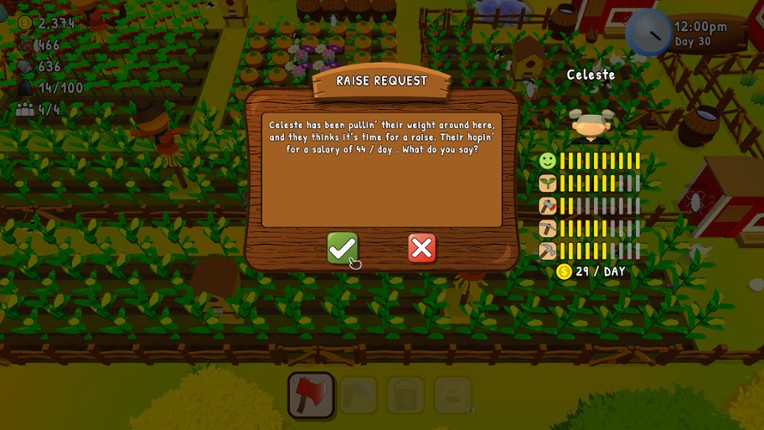 Cozy Farm Manager screenshot