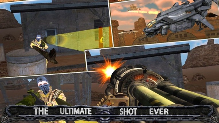 Desert Storm Gunner Shooting 3d screenshot
