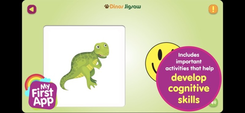 Dinos Jigsaw - Adhd &amp; autism screenshot