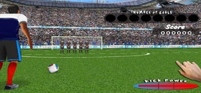 Free Kick Football Goal Image