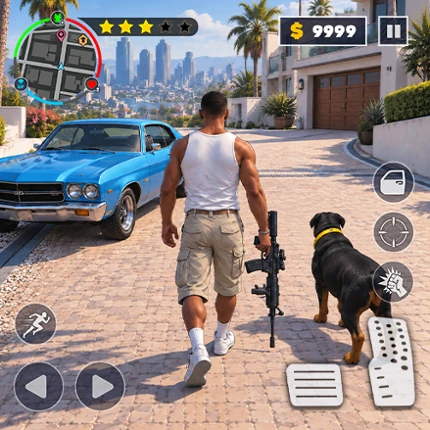 Gangster Crime: Open World 3D Image