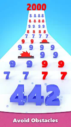Number Run & Merge Master Game Image