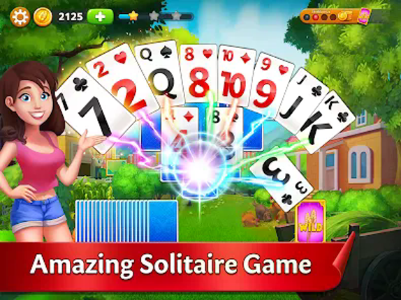 Solitaire Garden TriPeak Story screenshot