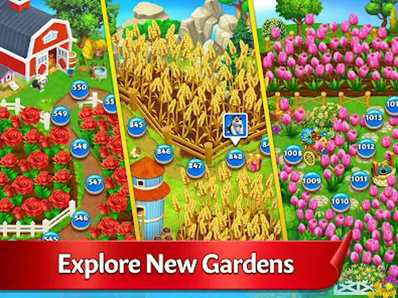 Solitaire Garden TriPeak Story screenshot