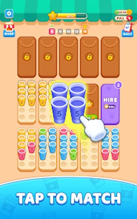 Coffee Color Stack screenshot
