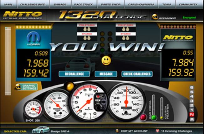 1320 Challenge Drag Racing screenshot