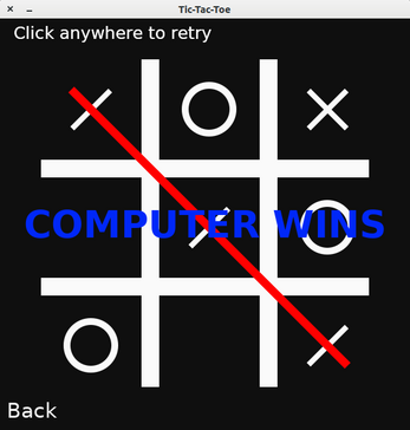 Tic-Tac-Toe screenshot