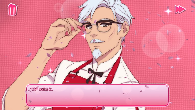 I Love You, Colonel Sanders! A Finger Lickin’ Good Dating Simulator screenshot