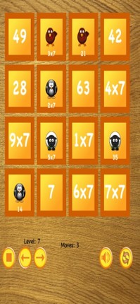 Match Times Tables Image