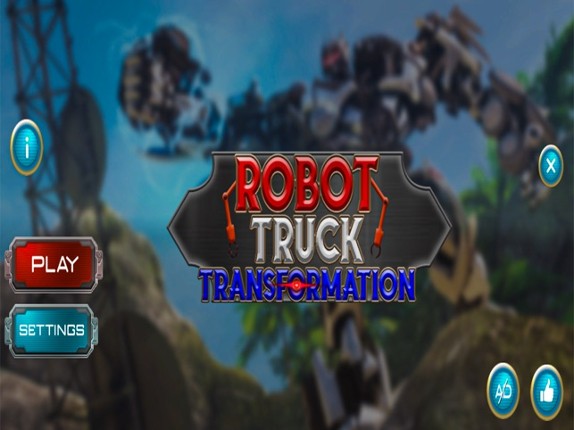 Mega Robot Truck Transport Sim screenshot